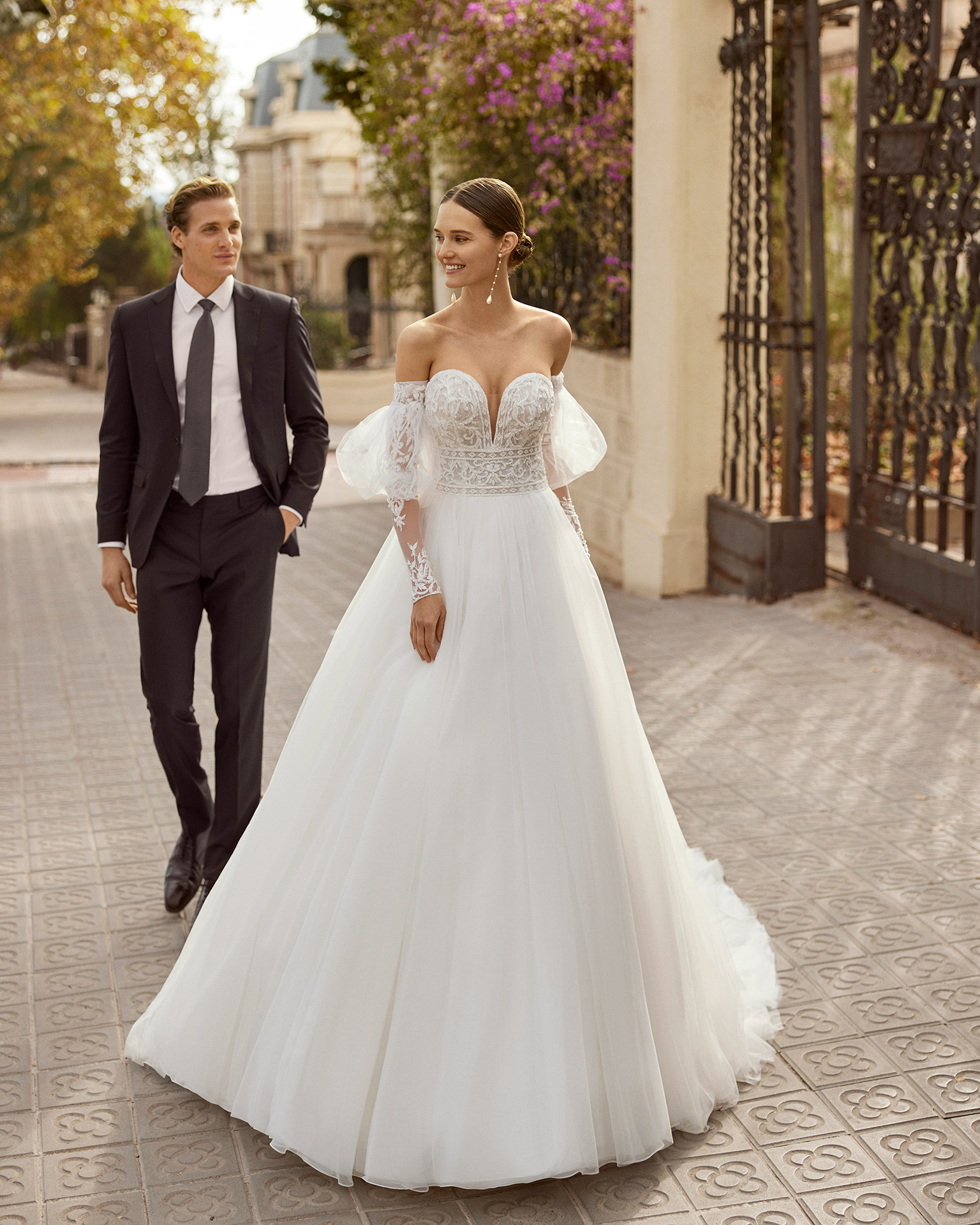 Abito sposa ASSER - Nuova Collezione Rosa Clarà Boheme - Le Mariage